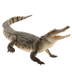 Naklejka premium Crocodile AI Generated Image