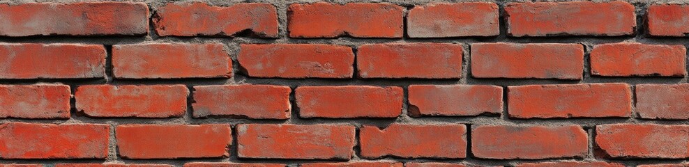 Obraz premium Red Brick Wall Texture