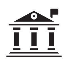 courthouse Solid icon