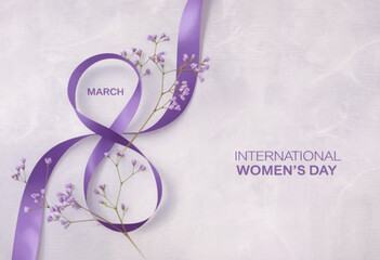 Happy international women’s day concept