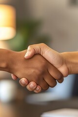 hands shaking in an office, symbolizing a finalized agreement