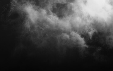 Obraz premium smoke on black background