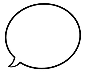 Fototapeta premium speech bubble icon