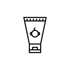Lotion line icon