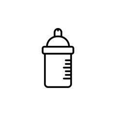 Baby Bottle line icon