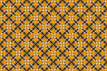 Vintage Batik Seamless Pattern