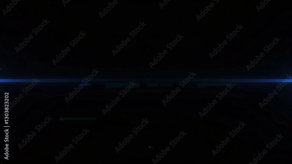 Poster cyber security breach concept with digital code and data protection theme