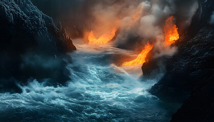 Fototapeta premium Explore the wild beauty of majestic nature