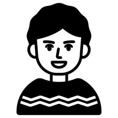 남자 소년 아이콘