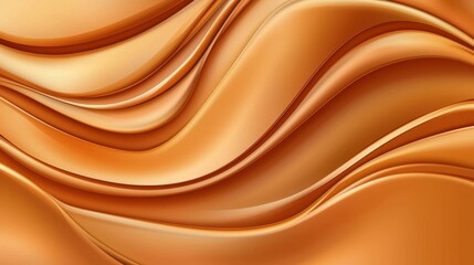 Fototapeta premium Curved Clean Minimalist Background with Smooth Organic Flowing Design