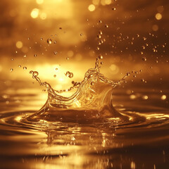 Concentric Water Rings: Capturing Ripples on a Lake Surface after a Splash.
