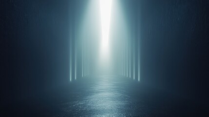 Fototapeta premium Deep Minimalist Background with Soft Lighting and Moody Atmosphere