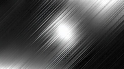 Minimalist Metallic Gradient Background with Reflective Texture