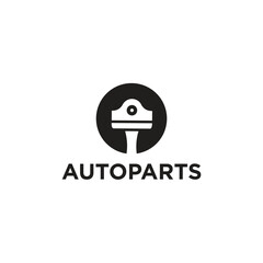 Autoparts Logo Design Modern Tech