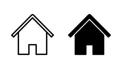 House icon vector. Home sign and symbol