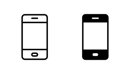 Phone icon vector. Call sign and symbol. telephone symbol