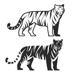Obraz premium set of wild animals vector