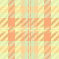 Soft pastel plaid pattern in peach, yellow, and mint green.  Ideal for textile design, scrapbooking, website backgrounds, or any project needing a gentle, calming aesthetic.