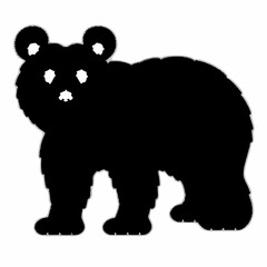 Obraz premium set of wild animals vector