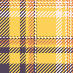 Vibrant yellow plaid pattern, perfect for textile design, fashion, and website backgrounds.  This cheerful and versatile image evokes warmth and autumnal vibes.