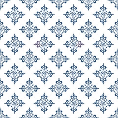 Ikat oriental seamless pattern vector illustration design for fashion, fabric, texture, wallpaper, clothing, wrapping, decoration and all prints