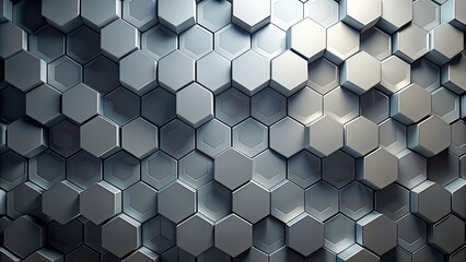 Modern Gray Honeycomb Abstract Background for Portrait Photography, Elegance in Minimalism, Contemporary Design, Textured Patterns, Artistic Photography, Neutral Tones