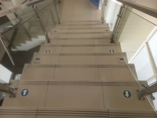 staircase in a building