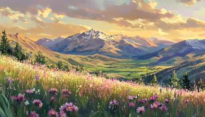Obraz premium Explore the wild beauty of majestic nature