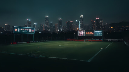 Digital Football Stadium Design