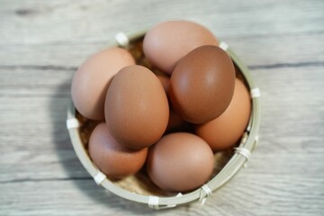 新鮮な卵の贅沢な味わい