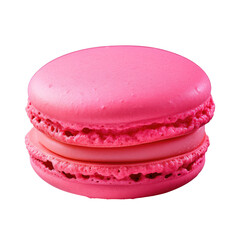 Macaron on transparent background