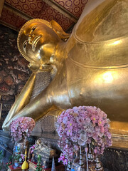 Grand Palace in Bangkok, Thailand royal complex ornate Buddhist temples, golden pagodas, intricate mosaics, warrior guardian statues, and historic sculptures. Wat Phra Kaew Emerald Buddha