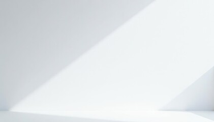 Clean, minimalist white wall texture Subtle shadowing visible , bright white, unblemished