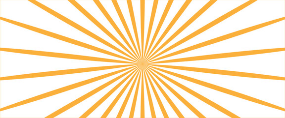 Abstract modern colorful Sunburst background. It used for Web, Mobile Applications, Desktop background. 