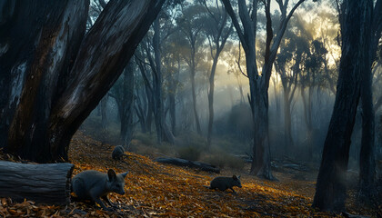 Obraz premium Explore the wild beauty of majestic nature