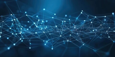 abstract blue background with stars