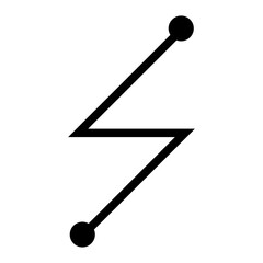 circuit zigzag Ai line