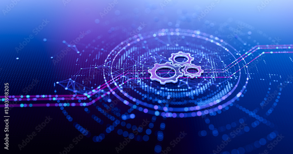 Poster automation and optimization of business processes with gears