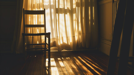 Solitary person sitting on park bench with head bowed, surrounded by barren trees and overcast sky, symbolizing isolation and emotional struggle. Concept of loneliness and mental health.
