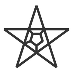 Abstract Surrealism Star