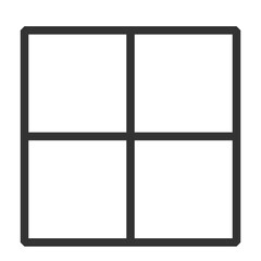Bold Fun 2x2 Grid memphis colorful