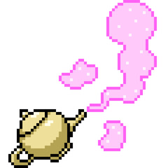 pixel art of perfume smoke jar