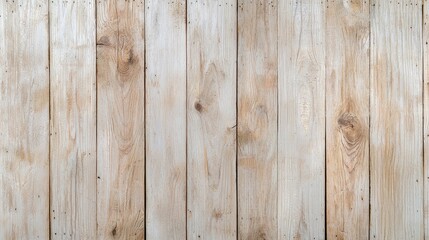 Naklejka premium A rustic wooden background featuring light-colored planks with natural grain and texture, ideal for design or decorative purposes.