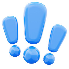 Hazard alert mark sign notification icon illustration. Concept of exclamation warning for attention and important symbol 3d render illustration image