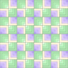 Geometric Retro Vibe Seamless Pattern Digital Paper – Colorful Abstract Vintage-Inspired Background, Mid-Century Modern Design, 70s Aesthetic, Funky and Groovy Repeating Pattern for Scrapbooking, Text