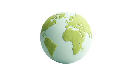 Fototapeta premium Striking white and blue globe on a plaid design background, visual representation of global connectivity