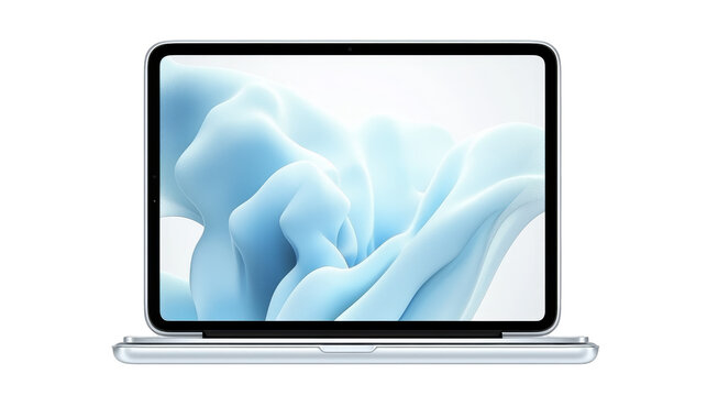 Modern workspace featuring apple macbook pro with code displayed on screen