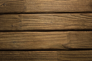art background made of wooden boards in gold color