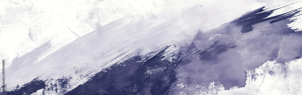 Poster soft pencil strokes create a dramatic wash with rugged borders in a serene abstract composition
