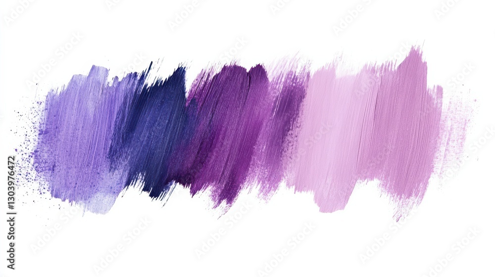 Aufkleber inspiring pastel lavender and pink brush strokes create a calming visual that captures artistic expr